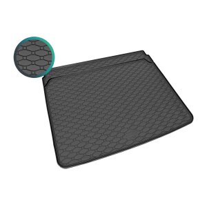 Kofferraumwanne für Alfa Romeo Tonale ab 2022 - schwarz, rutschfest, wasserdicht, 1,5 cm rand,