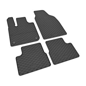 Gummimatten für Fiat 500e ab 2021 - schwarz, 1,5 cm...