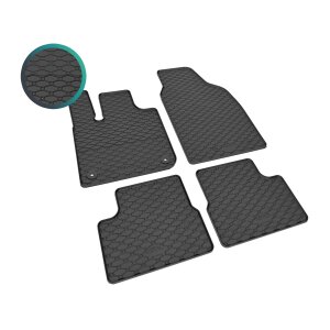 Ein Set passend für Fiat 500e ab 2021 - Gummi- und Kofferraumwanne