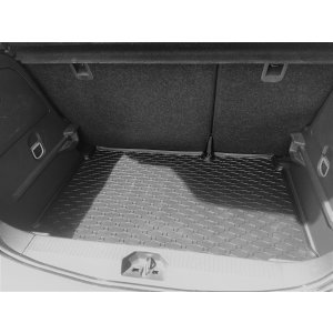 Passgenaue Kofferraumwanne von RIGUM passend für Opel Corsa D ab 2007 bis 2014