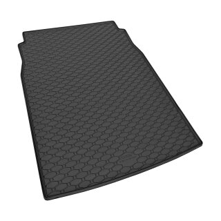 Kofferraumwanne für BMW 5 (e60) Stufenheck ab 2004 bis 2010 - schwarz, rutschfest, wasserdicht, 1,5 cm rand,