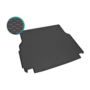 Kofferraumwanne für Mercedes C-Klasse S204 Kombi ab 2007 bis 2014 - schwarz, rutschfest, wasserdicht, 1,5 cm rand,