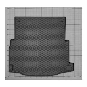 Kofferraumwanne für Mercedes E-Klasse W213 ab 2016 - schwarz, rutschfest, wasserdicht, 1,5 cm rand,