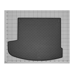 Kofferraumwanne für Opel Insignia Sports Tourer ab 2017 - schwarz, rutschfest, wasserdicht, 1,5 cm rand,