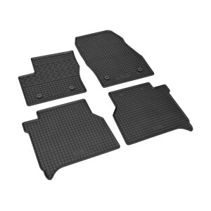 Gummimatten für FORD Transit Connect ab 2019 - 5Sitze - schwarz, 1,5 cm Rand