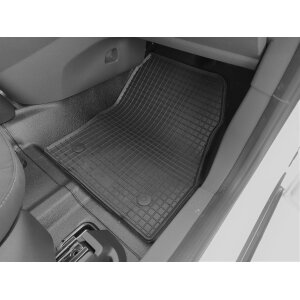 Gummimatten für FORD Transit Connect ab 2019 - 5Sitze - schwarz, 1,5 cm Rand