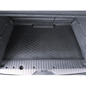 Kofferraumwanne für Mercedes Citan W415 ab 2012 bsi 2021 | 5Sitze - schwarz, rutschfest, wasserdicht, 1,5 cm rand,