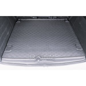 Kofferraumwanne für Peugeot Partner ab 2008 bis 2018 | 5Sitze - schwarz, rutschfest, wasserdicht, 1,5 cm rand,