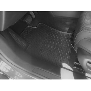 Gummimatten für Alfa Romeo Tonale ab 2022 - schwarz, 1,5 cm Rand