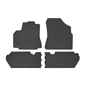 Gummifußmatten und Kofferraumwanne ein Set passend für Citroen Berlingo ab 2008 bis 2018 | 5Sitze