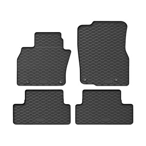 Gummimatten für Mazda CX-60 / CX-60 PHEV ab 2022 - schwarz, 1,5 cm Rand