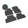 Gummimatten für Mazda CX-60 / CX-60 PHEV ab 2022 - schwarz, 1,5 cm Rand