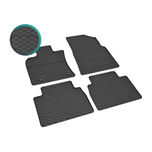 Gummimatten für Toyota Camry ab 2018 - schwarz, 1,5 cm Rand
