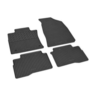 Gummimatten für SSANGYONG Tivoli ab 2015 - schwarz, 1,5 cm Rand