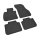 Gummimatten für MINI Countryman ab 2017 bis 2023 - schwarz, 1,5 cm Rand