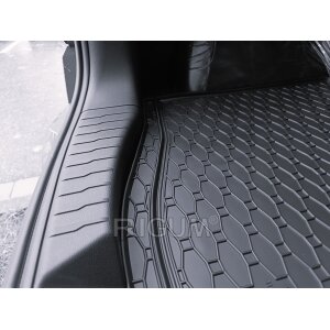 Kofferraumwanne für SsangYong Tivoli ab 2015 | OBERE ODER UNTERE POSITION - schwarz, rutschfest, wasserdicht, 1,5 cm rand,