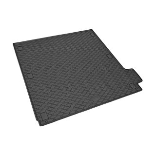 Kofferraumwanne für MERCEDES E-Klasse Combi ab 2009 bis 2015 - schwarz, rutschfest, wasserdicht, 1,5 cm rand,