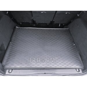 Kofferraumwanne für Citroen C4 Grand Picasso ab 2013 - schwarz, rutschfest, wasserdicht, 1,5 cm rand,