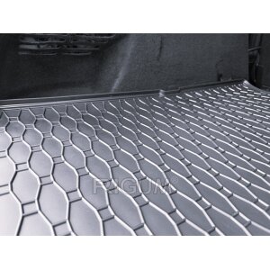 Kofferraumwanne für Citroen C4 Grand Picasso ab 2013 - schwarz, rutschfest, wasserdicht, 1,5 cm rand,