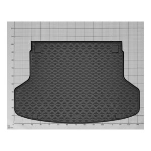 Kofferraumwanne für Hyundai i30 SW ab 2017-2019 - schwarz, rutschfest, wasserdicht, 1,5 cm rand,