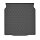 Kofferraumwanne für BMW 4 Coupe G22/G26 ab 2020 - schwarz, rutschfest, wasserdicht, 1,5 cm rand,