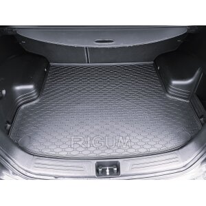 Kofferraumwanne für Hyundai ix35 ab 2010 - schwarz, rutschfest, wasserdicht, 1,5 cm rand,