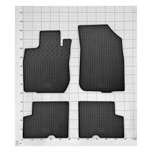 Ein Set passend für Dacia Duster 4x4 ab 2010 bis 2017 - Gummi- und Kofferraumwanne