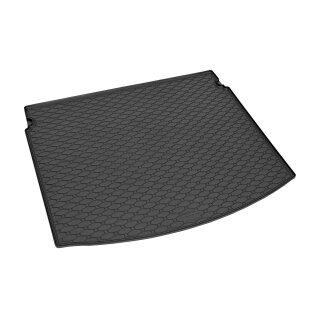 Kofferraumwanne für RENAULT Megane Grandtour ab 2016 - schwarz, rutschfest, wasserdicht, 1,5 cm rand,