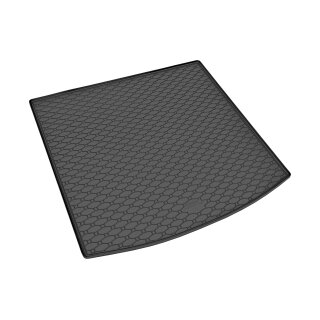 Kofferraumwanne für Mitsubishi Outlander PHEV ab 2012 | 5Sitze - schwarz, rutschfest, wasserdicht, 1,5 cm rand,