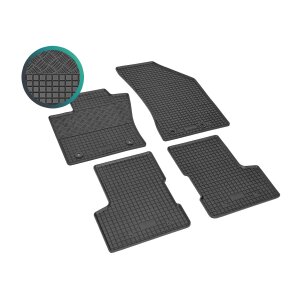 Ein Set passend für Jeep Renegade ab 2014 / MHEV ab 2019 / 4xe ab 2021 | Obere und untere Position - Gummi- und Kofferraumwanne