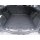 Kofferraumwanne für Ford Galaxy ab 2015 | 5/7Sitze 3. Reihe umgeklappt - schwarz, rutschfest, wasserdicht, 1,5 cm rand,