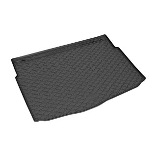 Kofferraumwanne für Kia Stonic ab 2021 - schwarz, rutschfest, wasserdicht, 1,5 cm rand,