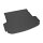 Kofferraumwanne für Kia Sorento ab 2015 bis 2020 | 5Sitze - schwarz, rutschfest, wasserdicht, 1,5 cm rand,