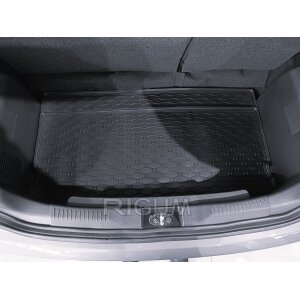 Kofferraumwanne für Suzuki Ignis 4x2, 4x4 ab 2017 - schwarz, rutschfest, wasserdicht, 1,5 cm rand,