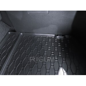 Kofferraumwanne für Suzuki Ignis 4x2, 4x4 ab 2017 - schwarz, rutschfest, wasserdicht, 1,5 cm rand,