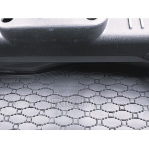 Kofferraumwanne für Ford Fiesta Schrägheck ab 2008 bis 2017 - schwarz, rutschfest, wasserdicht, 1,5 cm rand,