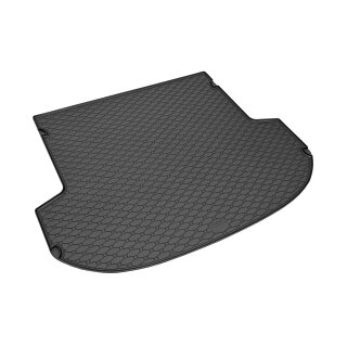 Kofferraumwanne für Hyundai Santa Fe ab 2019 / ab 2021 | 5Sitze - schwarz, rutschfest, wasserdicht, 1,5 cm rand,
