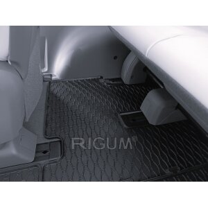 Gummimatten für Hyundai Staria ab 2022 / 7 Sitzer - schwarz, 1,5 cm Rand