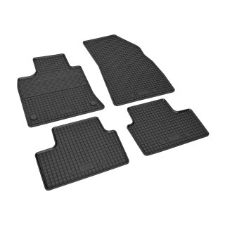 Gummimatten für Mitsubishi Colt ab 2024 - schwarz, 1,5 cm Rand