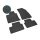 Gummimatten für Mitsubishi Colt ab 2024 - schwarz, 1,5 cm Rand