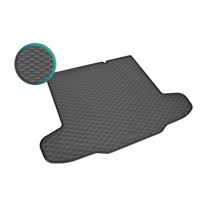 Kofferraumwanne für Fiat Tipo Stufenheck ab 2016 - schwarz, rutschfest, wasserdicht, 1,5 cm rand,