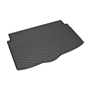 Kofferraumwanne für Hyundai i20 ab 2020 | OHNE ZWISCHENBODEN - schwarz, rutschfest, wasserdicht, 1,5 cm rand,