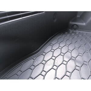 Kofferraumwanne für Hyundai i20 ab 2020 | OHNE ZWISCHENBODEN - schwarz, rutschfest, wasserdicht, 1,5 cm rand,