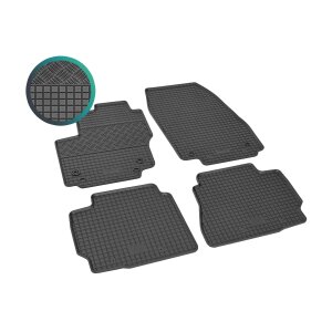 Ein Set passend für Ford Mondeo Stufenheck ab 2007 | Platzsparendes Rad - Gummi- und Kofferraumwanne