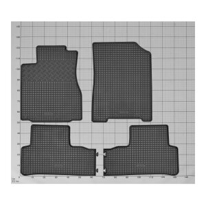 Ein Set passend für Honda CR-V ab 2013 bis 2018 - Gummi- und Kofferraumwanne