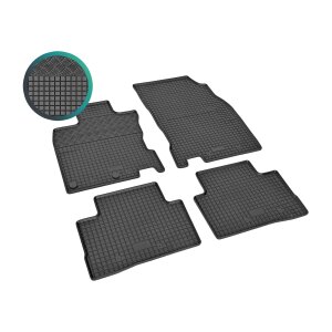 Ein Set passend für NISSAN Qashqai ab 2014 bis 2021 - Gummi- und Kofferraumwanne