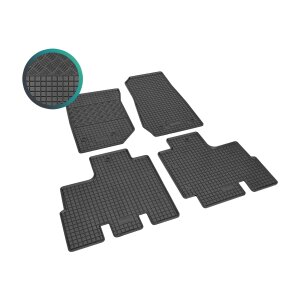 Ein Set passend für Jeep Wrangler ab 2006 / ab 2019 - Gummi- und Kofferraumwanne