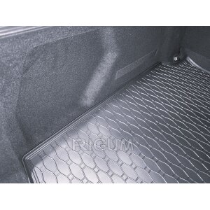 Kofferraumwanne für Peugeot 508 SW ab 2019 - schwarz, rutschfest, wasserdicht, 1,5 cm rand,