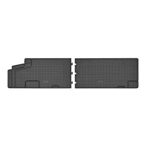 Gummimatten für Peugeot Boxer ab 2006 - 6/7 SItze - schwarz, 1,5 cm Rand