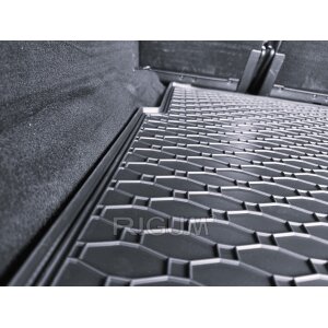 Kofferraumwanne für Citroen C4 Picasso ab 2013 - schwarz, rutschfest, wasserdicht, 1,5 cm rand,